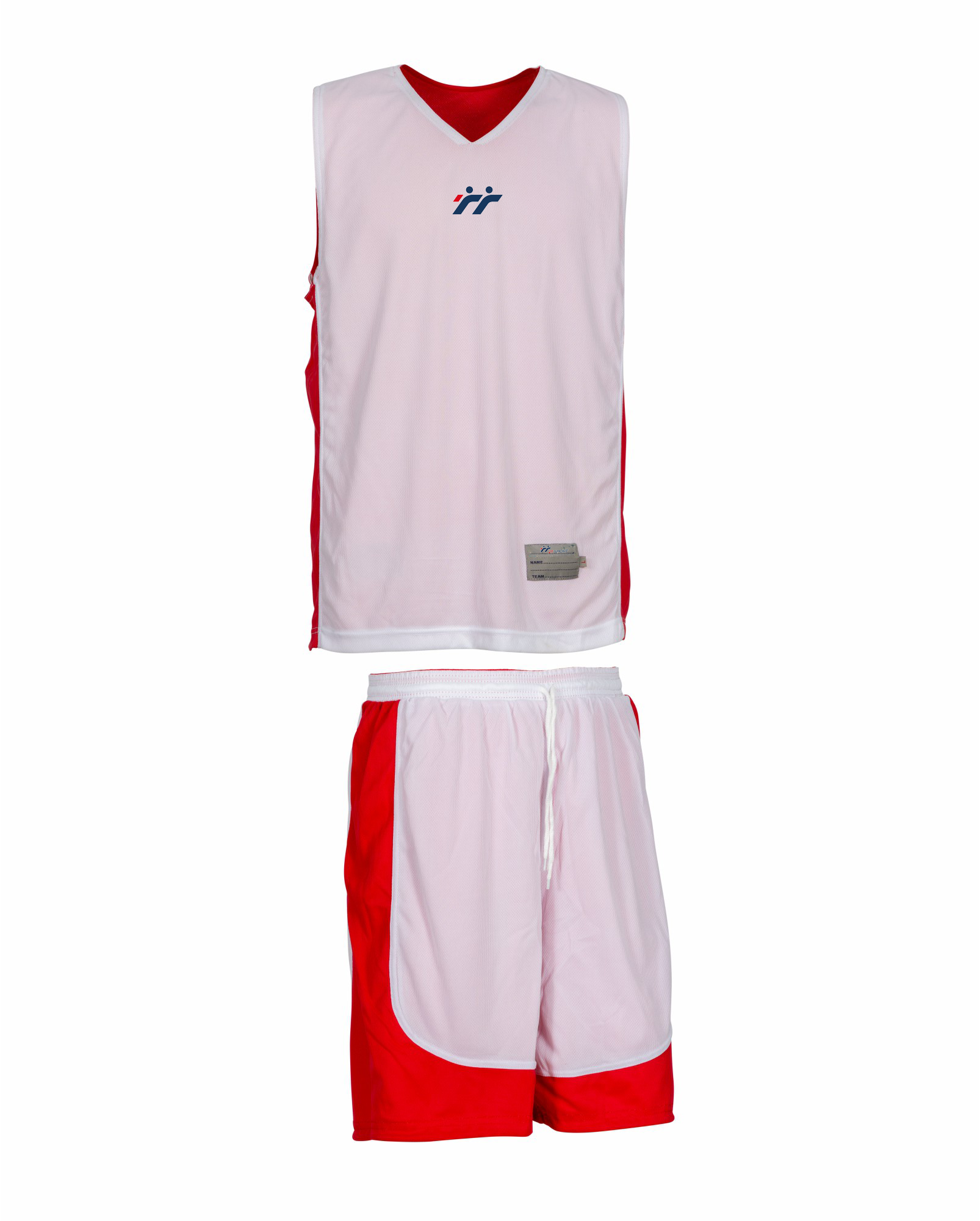 COMPLETO-DOUBLE-MADEIRA-GOLD_Bianco.Rosso_Fronte