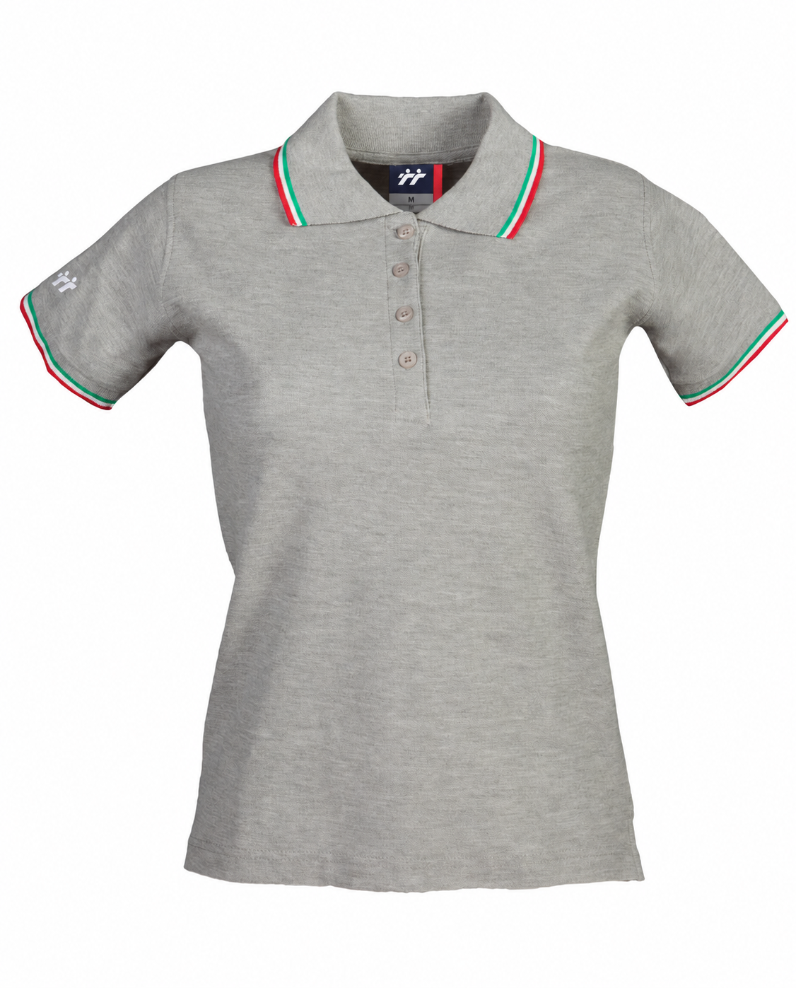 POLO-TRICOLORE_Donna_Fronte