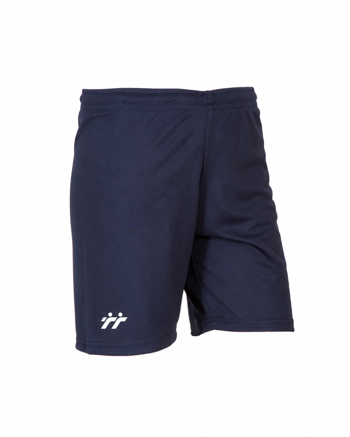 Pantaloncini sportivi blu navy con logo bianco
