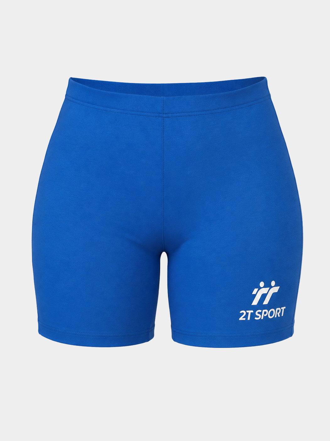 Short-Volley-GOLD-Donna-blu-royal-fronte