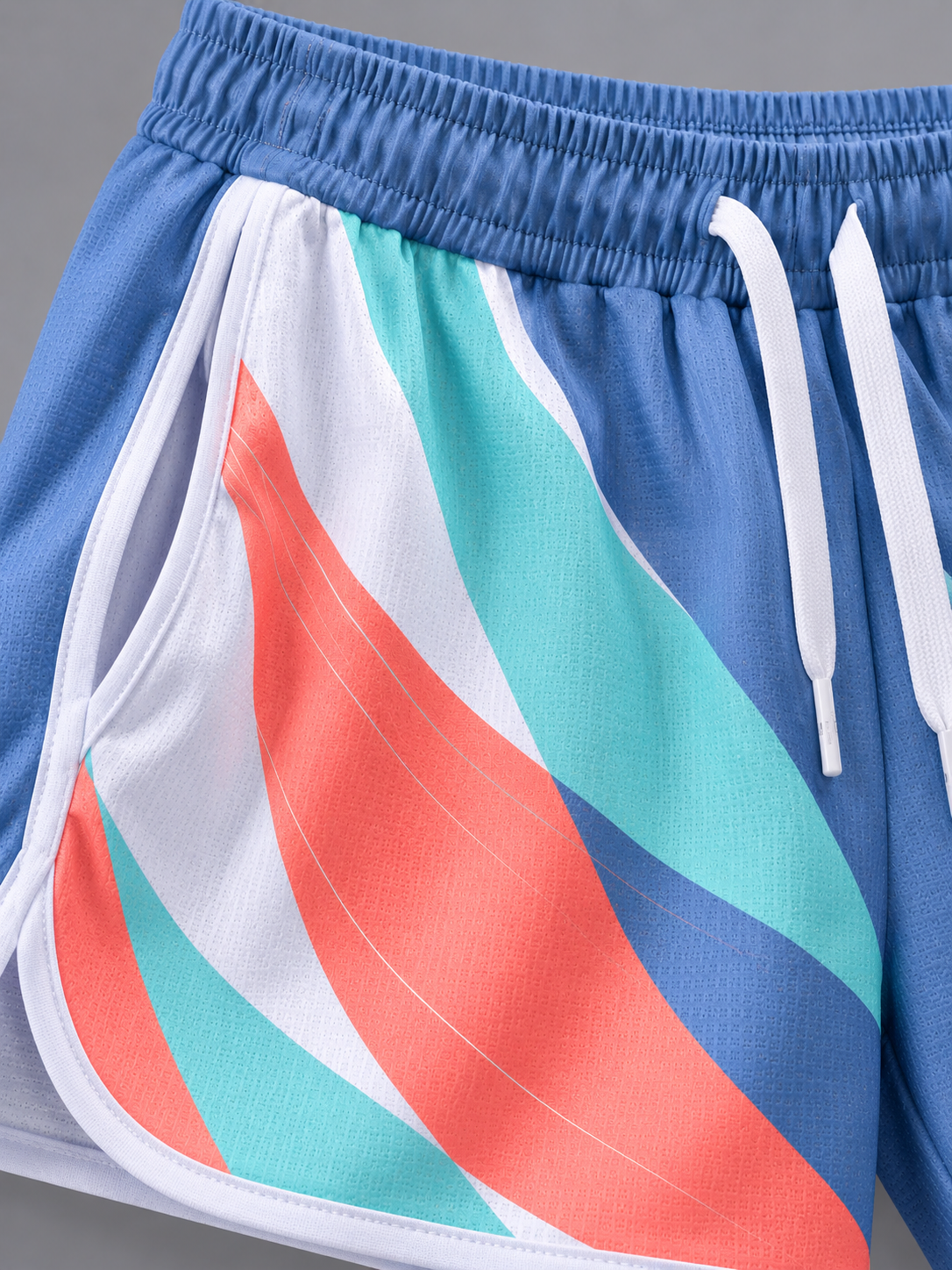Dettaglio grafico di pantaloncini sportivi