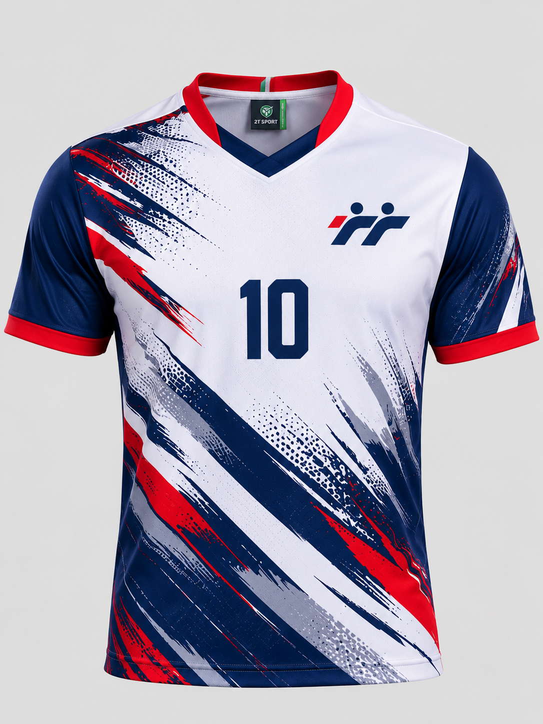 Maglia sportiva dinamica numero 10